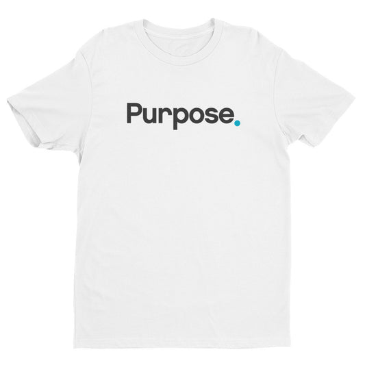 Purpose. - Men's Short Sleeve Tee White